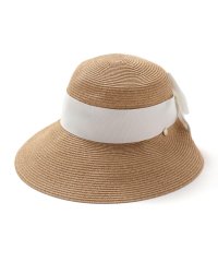 Tartine et Chocolat/【UVカット】【お揃い】大きいリボン付きペーパーブレードハット(52～56cm)/508095505