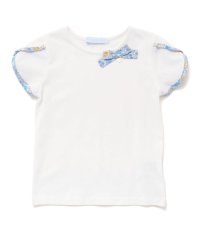 Tartine et Chocolat/リバティプリント袖パイピングTシャツ(90～140cm)/508095508