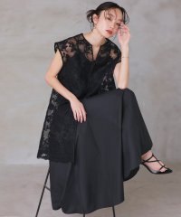 RUIRUE BOUTIQUE/ルイルエブティック RUIRUE BOUTIQUE レースジレ＆フレアキャミワンピースセットアップ/508113636