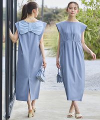 RUIRUE BOUTIQUE/ルイルエブティック RUIRUE BOUTIQUE バックリボンコクーンワンピ/508113640