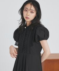 RUIRUE BOUTIQUE/ルイルエブティック RUIRUE BOUTIQUE スタンドカラーレースシャツワンピース/508113641