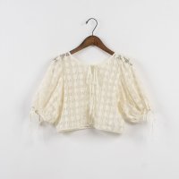 archives/アルシーヴ archives ラメフリンジレース2wayブラウス/508114297
