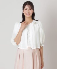 TO BE CHIC/ジョーゼット ショートブルゾン/508129814