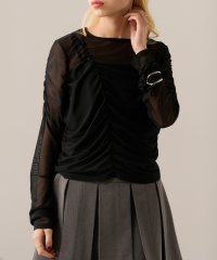 MAGASIN DE MODE Onjna/マガジンデモードオンジェナ MAGASIN DE MODE Onjna Sheer shirring tops / シアーシャーリングトップス DTK/508139083