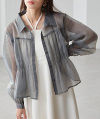 Ranan/ラナン RANAN シャーリングシアーショートシャツ/508141027