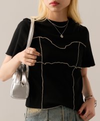 MAGASIN DE MODE Onjna/マガジンデモードオンジェナ MAGASIN DE MODE Onjna Cut rib color scheme mellow pull over / カットリ/508141075