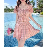 miniministore/ミニミニストア miniministore ギンガムチェック水着 レディースタンキニ 【返品不可商品】/508141315