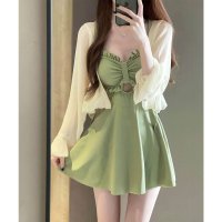 miniministore/ミニミニストア miniministore カーディガン付きワンピース水着2点セット 【返品不可商品】/508141317