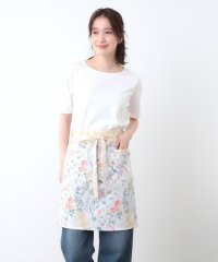  LAURA ASHLEY/エルストンガーデン柄 カフェ エプロン/508141726