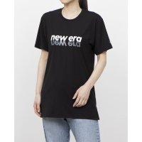 NEW ERA/ニューエラ NEW ERA レディス フィットネス 半袖Tシャツ WPA SS LONG LENGTH TEE BLK 14411950/508142299