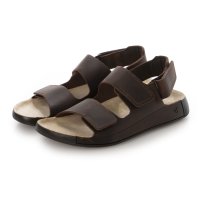 ecco/エコー ECCO ECCO コズモ 本革 メンズ フラット ストラップ サンダル EU39/508142349