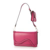 RINASCIMENTO/リナシメント RINASCIMENTO アシメフラップクラッチBAG/508142380
