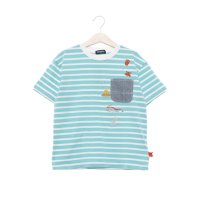 kladskap/クレードスコープ kladskap 深海刺しゅうボーダー半袖Tシャツ/508142478