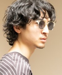 MAGASIN DE MODE CONTACT/マガジンデモードコンタクト MAGASIN DE MODE CONTACT 偏光調光ウェリントン UVカット カラーレンズサングラス TNY/508142490