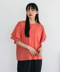 VitaFelice/ヴィータフェリーチェ VitaFelice 袖フリルトップス Tシャツ/508142513