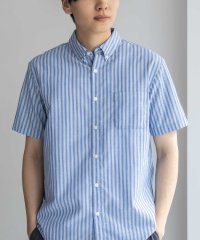 MAC HOUSE/マックハウス Mac－House COOLMAX リネン混ボタンダウン半袖シャツ/508142516