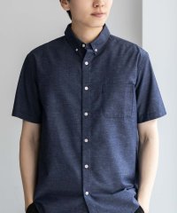 MAC HOUSE/マックハウス Mac－House COOLMAX リネン混ボタンダウン半袖シャツ/508142516
