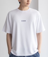 MAC HOUSE/マックハウス Mac－House NAVY ポンチ素材 冷感プリントTシャツ/508142519