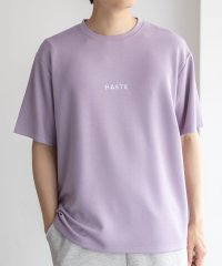 MAC HOUSE/マックハウス Mac－House NAVY ポンチ素材 冷感プリントTシャツ/508142519