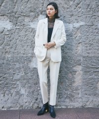 SMILE ORCHID/スマイルオーキッド SMILE ORCHID （ウォッシャブルタイプ/手洗い可能）バックサイドスリットテーラードジャケット＆テーパードパンツ2点セット/508142525