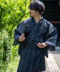Nylaus select/ナイラス Nylaus シジラ織り 浴衣 5点セット 浴衣 帯 扇子 下駄 巾着袋/508142541