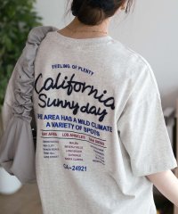 MAC HOUSE/マックハウス Mac－House ビッグ刺繍ラウンドTシャツ/508142550
