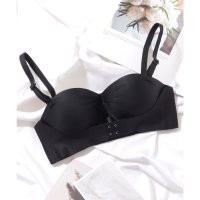 Lace Ladies/レースレディース Lace Ladies ソリッドカラー フロントホック 1/2 ノンワイヤー ブラ/508142637