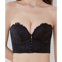 Lace Ladies/レースレディース Lace Ladies フラワー レース フロントホック 脇高 2WAY ブラ/508142648
