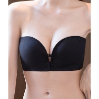 Lace Ladies/レースレディース Lace Ladies ソリッドカラー ノンワイヤー 1/2 フロントホック ブラ/508142652