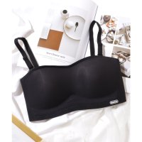Lace Ladies/レースレディース Lace Ladies ソリッドカラー シームレス ソフト ノンワイヤー ブラジャー/508142658