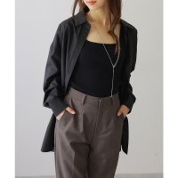 Lace Ladies/レースレディース Lace Ladies バックタック オーバーサイズ 前開き 長袖 ブラウス/508142702
