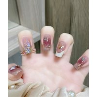 Lace Ladies/レースレディース Lace Ladies バラエティ ハート リボン ネイルチップ セット【返品不可商品】/508142719
