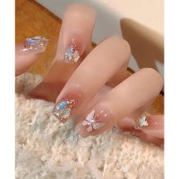 Lace Ladies/レースレディース Lace Ladies バラエティ ハート リボン ネイルチップ セット【返品不可商品】/508142719