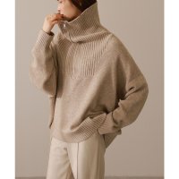 Lace Ladies/レースレディース Lace Ladies ミックスカラー ハーフジップ 長袖 ニット プルオーバー/508142737