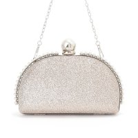 Lace Ladies/レースレディース Lace Ladies 3WAY ラメ パール使い クラッチ パーティー バッグ/508142744
