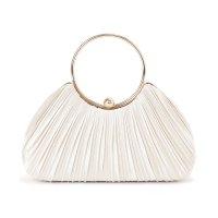 Lace Ladies/レースレディース Lace Ladies 2WAY サテン プリーツ パーティー ハンドバッグ/508142745