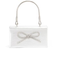 Lace Ladies/レースレディース Lace Ladies 2WAY リボン メタリック パーティー ハンドバッグ/508142753