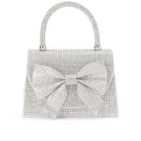 Lace Ladies/レースレディース Lace Ladies 2WAY ラインストーン リボン パーティー ハンドバッグ/508142758