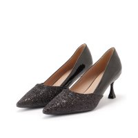 Lace Ladies/レースレディース Lace Ladies グリッター ドッキング エナメル調 ハイヒール パンプス/508142801