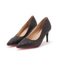 Lace Ladies/レースレディース Lace Ladies 配色 ソール グリッター ポインテッド パンプス/508142821