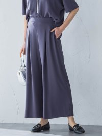 LAUTREAMONT/ロートレアモン LAUTREAMONT 【一部店舗限定販売】キレイ×リラックス ガウチョパンツ≪洗濯機で洗える≫/508143135