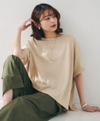 UNTITLED/アンタイトル UNTITLED コットンリネンワイドプルオーバーニット/508143176