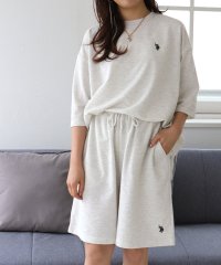 marvelous by Pierrot/マーベラス バイ ピエロ marvelous by Pierrot 【低身長向け】【U.S.POLO ASSN.】ライトスウェットセットアップ/508143262