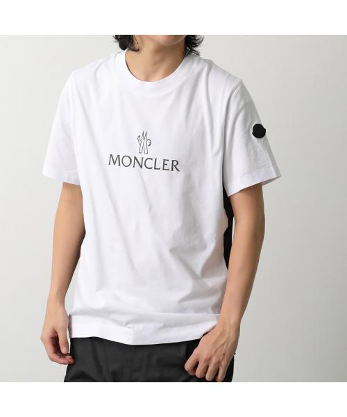 モンクレール 半袖 サイドメッシュ Tシャツ グレー S レディース モンクレール 半袖 サイドメッシュ Tシャツ グレー S レディース