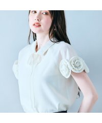 Audie a Muses/フラワースリーブブラウス/508143433