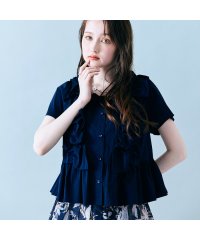 Audie a Muses/【セットアップ対応】ギャザーフリルブラウス/508143435