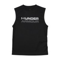 UNDER ARMOUR/アンダーアーマー UNDER ARMOUR ジュニア ノースリーブ機能シャツ UAテック ブラーロゴ スリーブレス シャツ 1390448/508143461