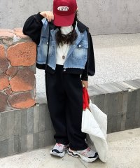 aimoha/アイモハ aimoha 【aimoha KIDS】デニムジャケットとスウェットのセットアップ/508143572