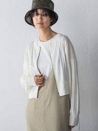 MAYSON GREY/メイソングレイ MAYSON GREY プリーツジップカーディガン/508143635