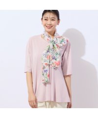 MISSEL/ 【洗える・日本製】鹿の子ニット フレアTシャツ/508143646